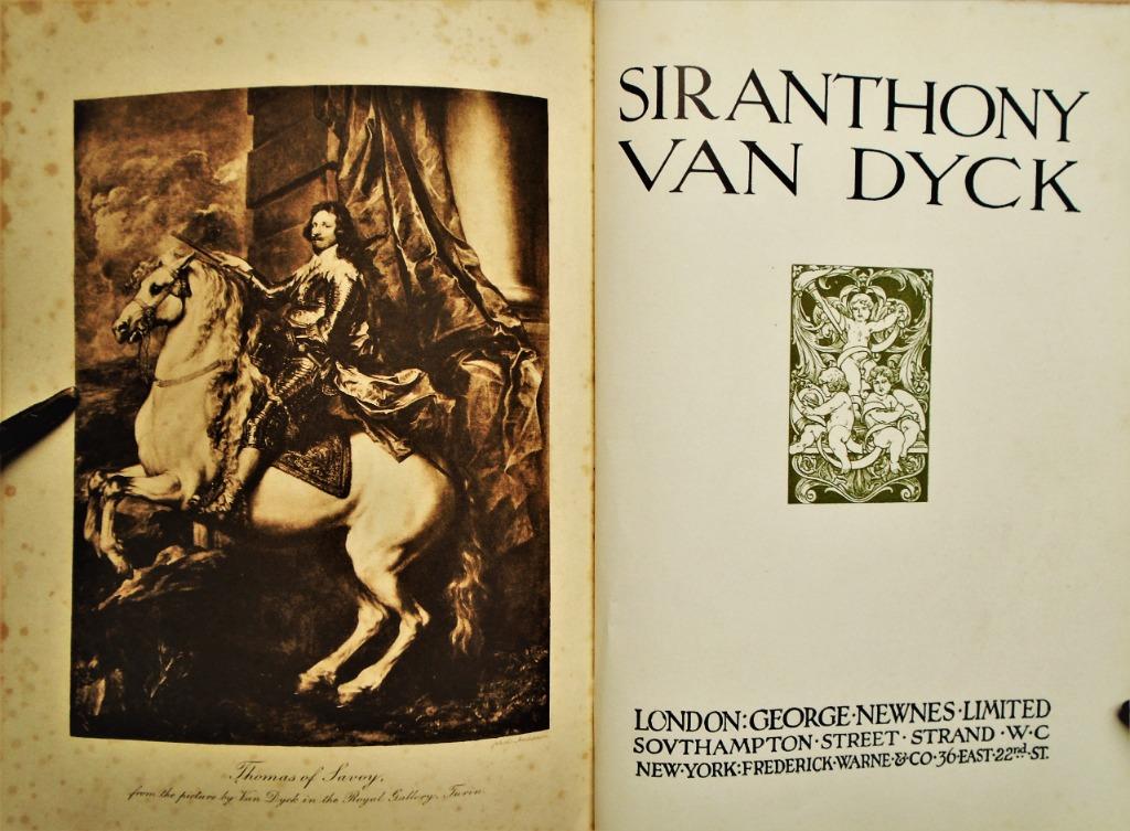 Sir Anthony Van Dyck - 1905 - 'Newnes' Art Library', Livres, Peinture et dessin, Enlèvement ou Envoi, Utilisé, Newnes Art Library
