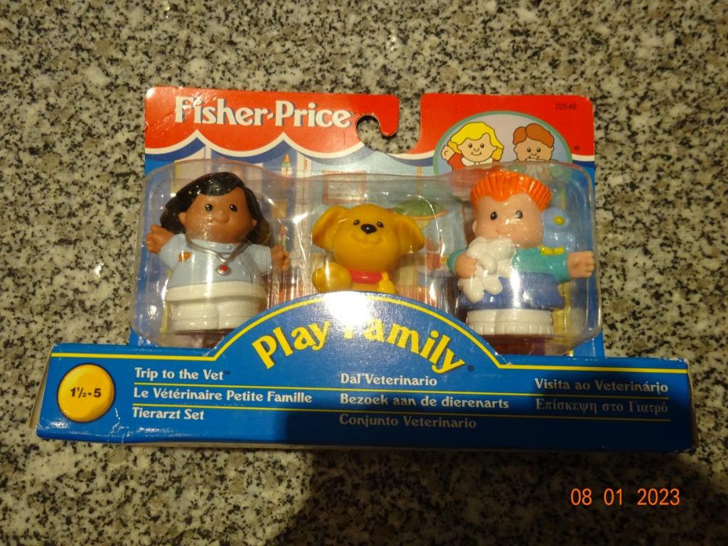 VINTAGE 1996 FISHER PRICE .Bezoek aan de dierenarts*NIEUW*, Enlèvement ou Envoi, Neuf