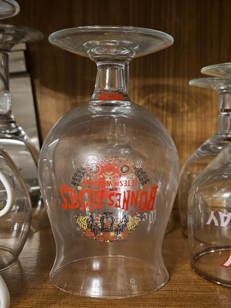 Lot de verres Chimay, Coca, Duvel, Leffe, St Feuillien etc, Collections, Enlèvement ou Envoi, Comme neuf, Verre à bière