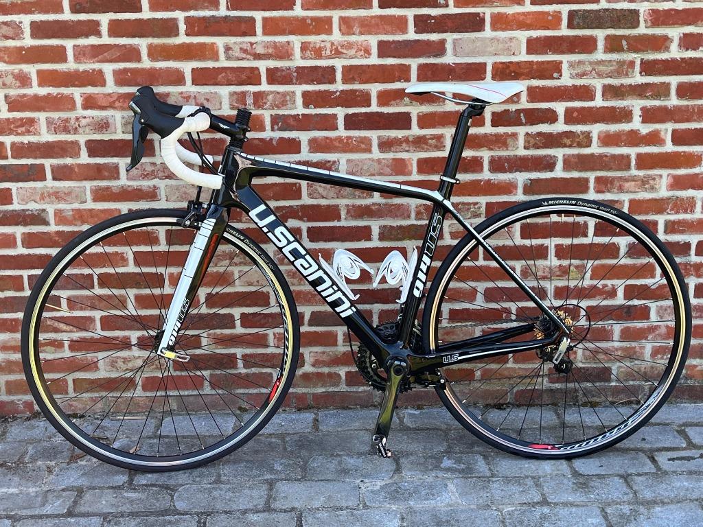 koersfiets: U.Scanini 914 us maat s, Fietsen en Brommers, Fietsen | Racefietsen, Ophalen, Zo goed als nieuw, Heren, Overige merken