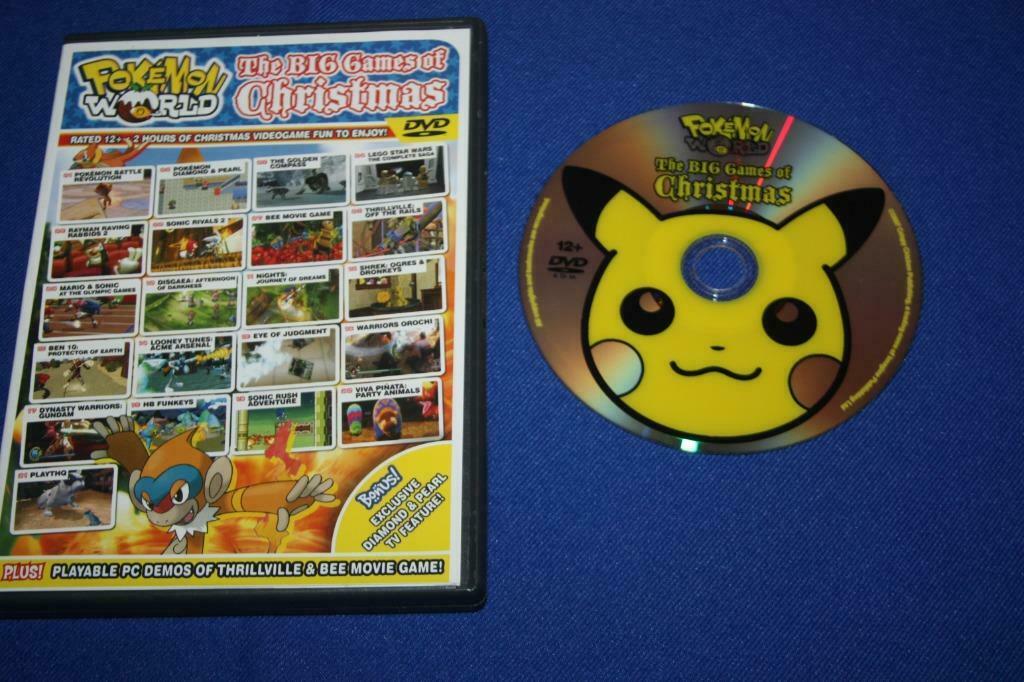 Pokemon World "The big games of Christmas , PC DVD 12 +, Enlèvement ou Envoi, À partir de 12 ans, Comme neuf, Autres genres