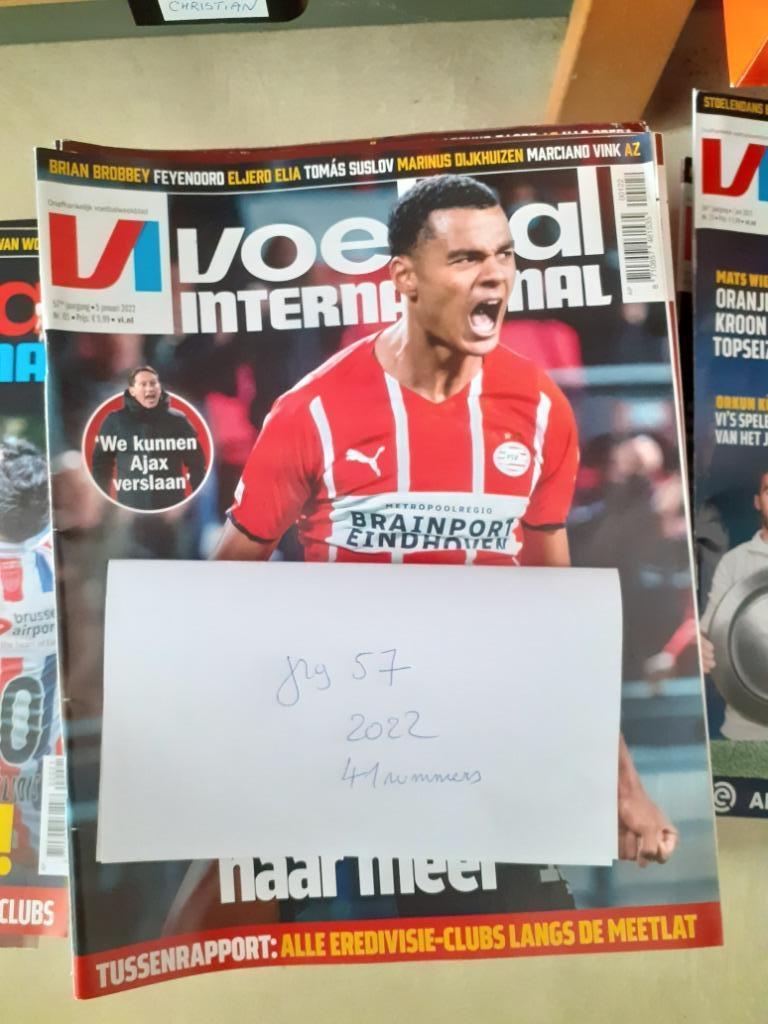 Voetbal International 2021 - 2024 - 164 nummers, Ophalen of Verzenden, Zo goed als nieuw, Boek of Tijdschrift