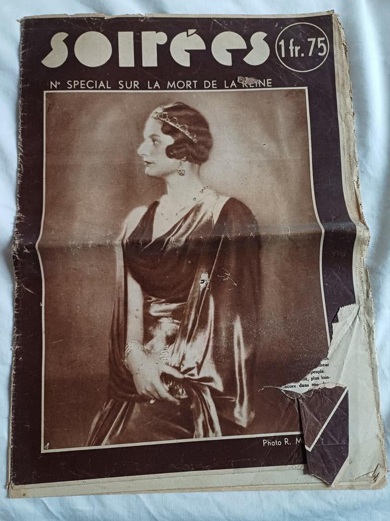Soirées spéciales de la reine Astrid, Collections, Revues, Journaux & Coupures, Enlèvement ou Envoi
