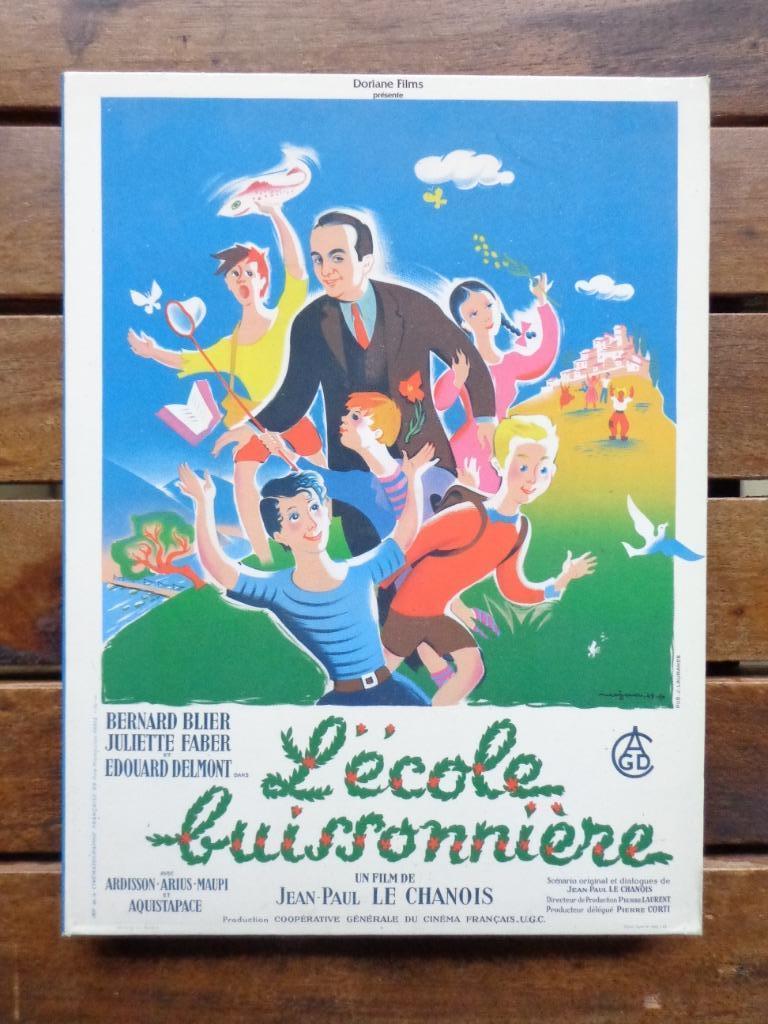 )))  L' école Buissonnière  //  Bernard Blier  (((, Enlèvement ou Envoi, Tous les âges, Coffret, Comme neuf