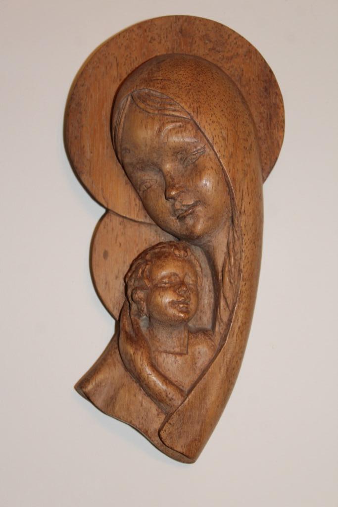 Heiligenbeeld hangmodel, Antiek en Kunst, Ophalen