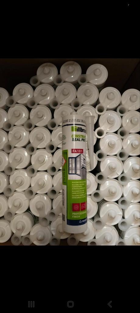 Silicones blanc professionnel, Enlèvement ou Envoi, Comme neuf