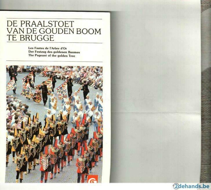 De praalstoet van de gouden boom te brugge 96 blz, Nieuw