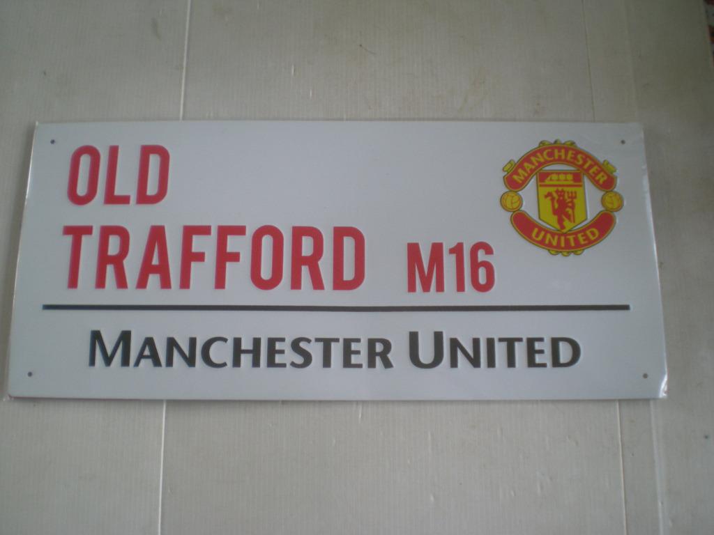 Blikken bord Oldtrafford, Verzamelen, Ophalen, Nieuw
