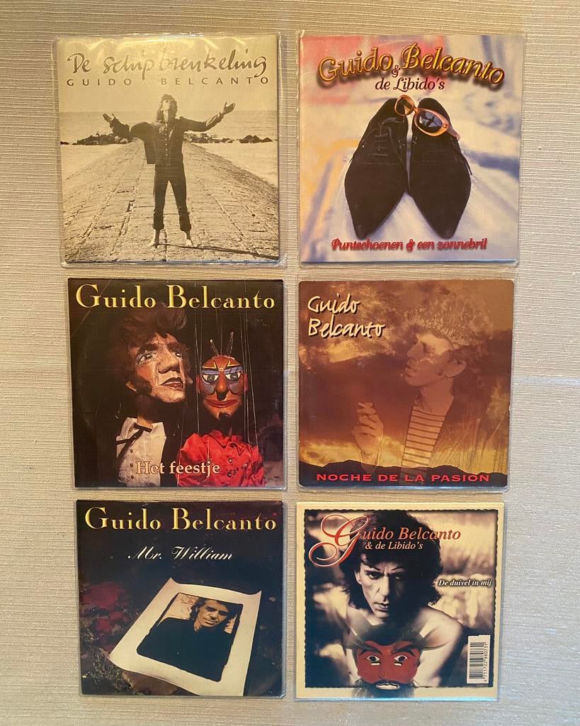 Guido Belcanto  cd singeltjes, Envoi, Comme neuf