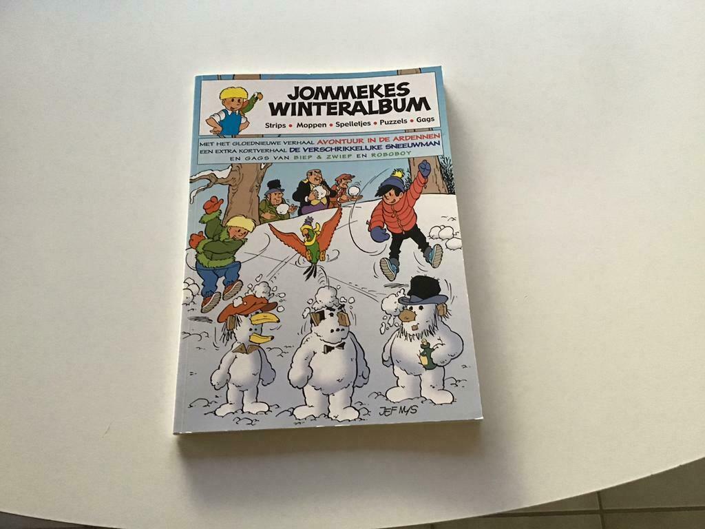 Jommekes winteralbum,strips,moppen,spelletjes,puzzels,nieuw, Enlèvement ou Envoi, Neuf