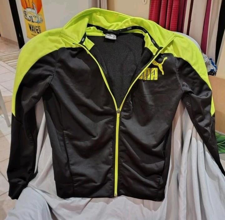 Klein Puma fluorescerend groen trainingsjack voor heren, in, Kleding | Heren, Sportkleding, Puma, Ophalen of Verzenden, Gedragen