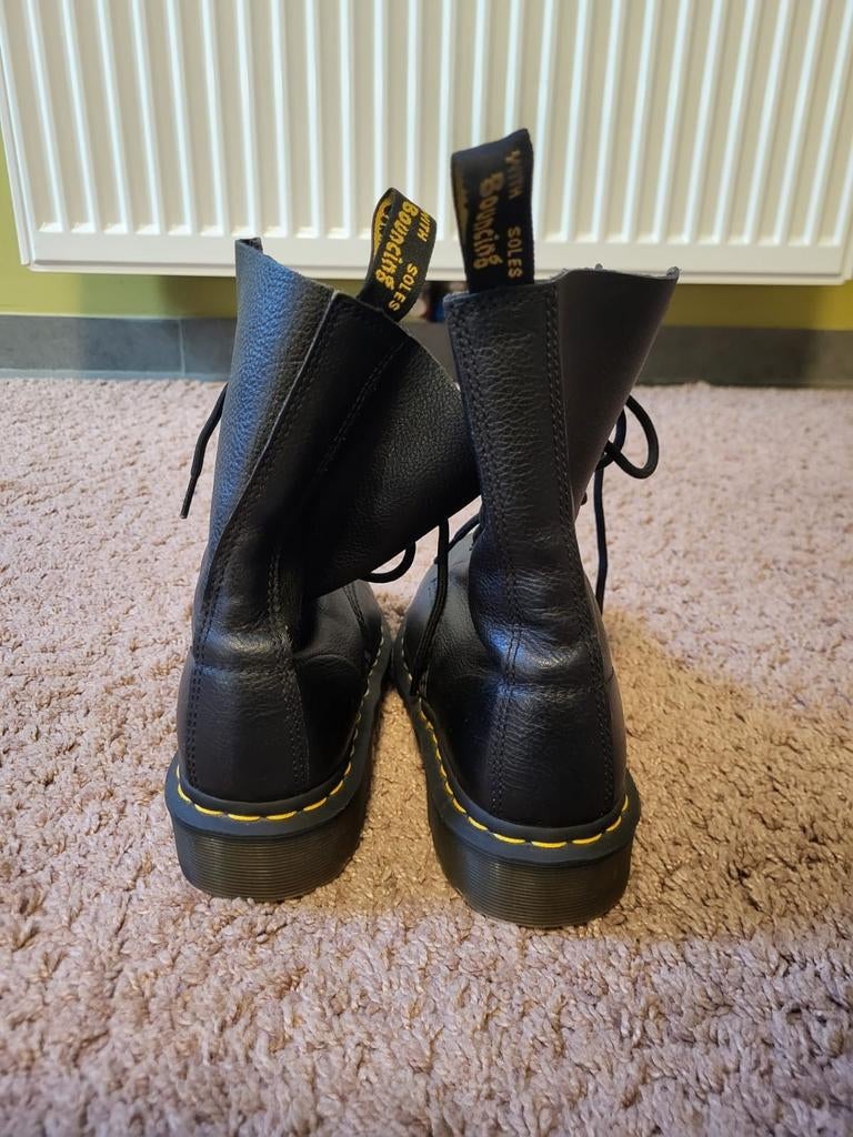 Schoenen, boots, Ophalen, Zwart, Lage of Enkellaarzen, Nieuw
