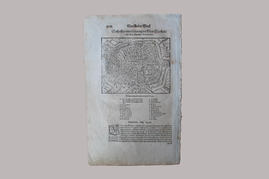 (1598) Sebastian Münster – Cosmographia - Haarlem, Verzenden, Sebastian Münster