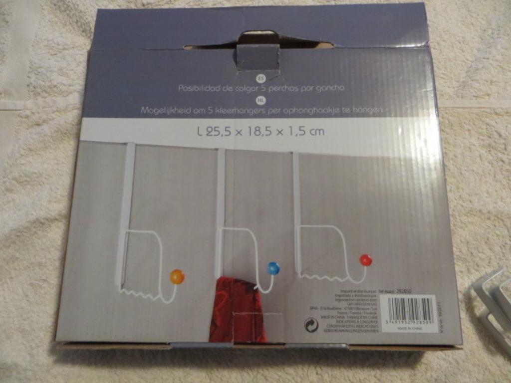 Ophanghaakjes x3 - nieuw, Huis en Inrichting, Badkamer | Badtextiel en Accessoires, Ophalen of Verzenden, Nieuw