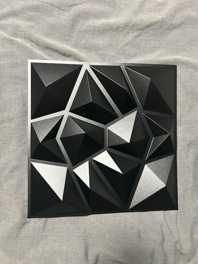 Panneaux muraux 3D – Effet géométrique moderne, Bricolage & Construction, Plaques & Panneaux, Enlèvement