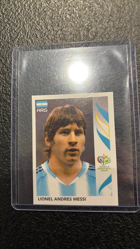 Autocollant Panini Lionel Messi Coupe du monde 2006, Collections, Enlèvement ou Envoi, Comme neuf