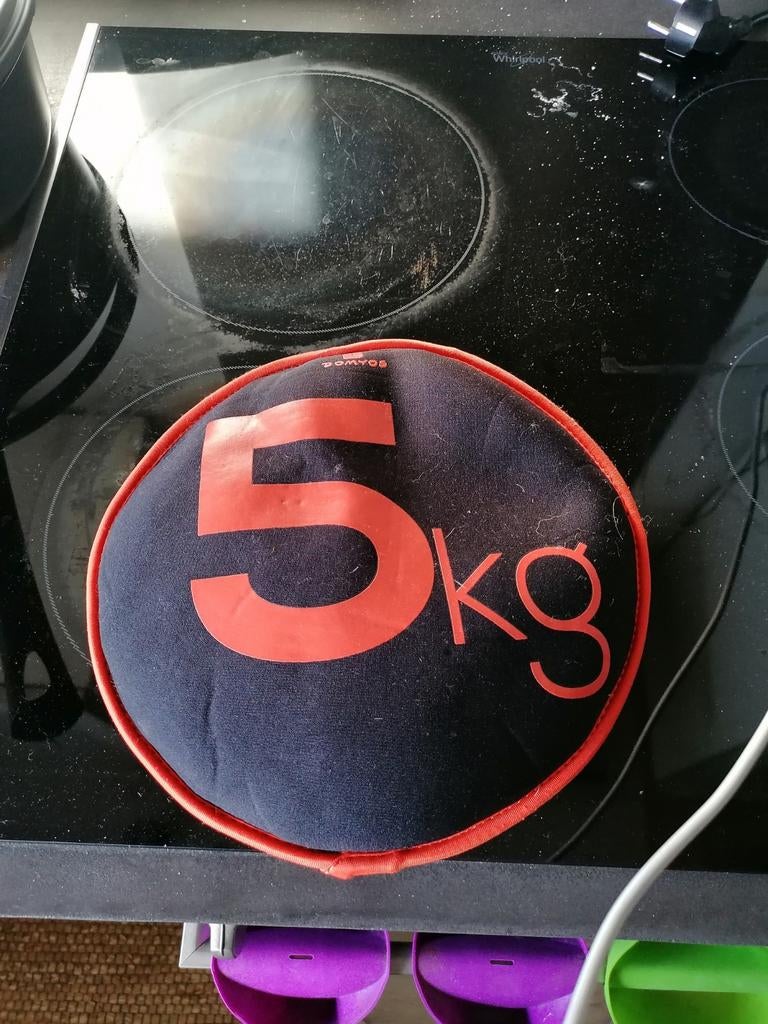 Poids 5kg (sandbell = balle souple de sable), Enlèvement, Comme neuf, Bras, Autres types