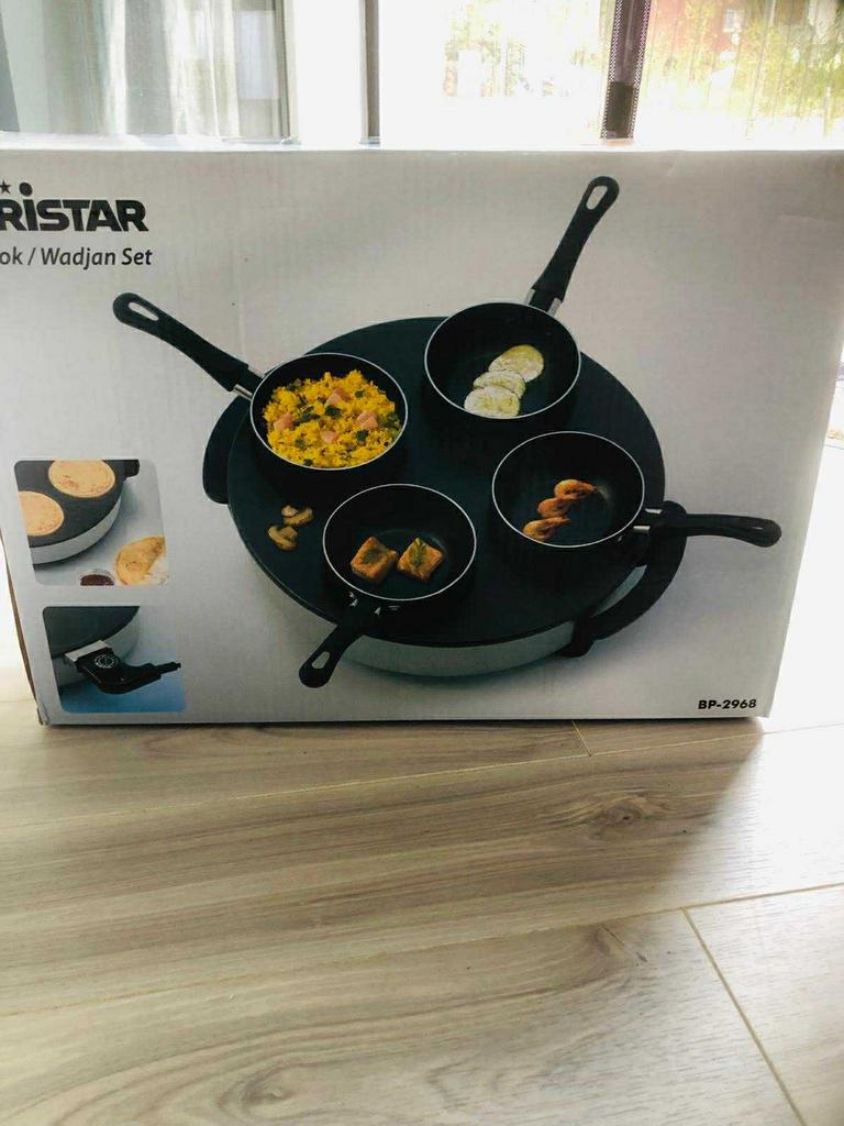 TRISTAR  Wok/ Wadjan Set, Ophalen, Nieuw