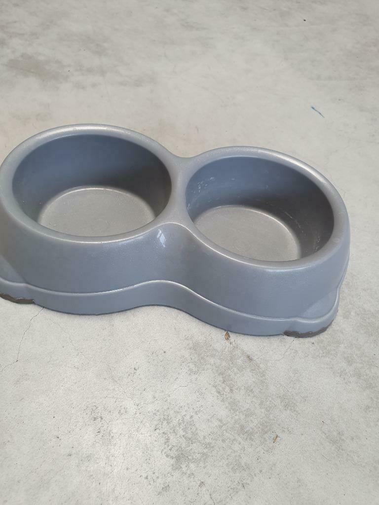 Drink- en eetbakje kat, Animaux & Accessoires, Enlèvement ou Envoi, Utilisé