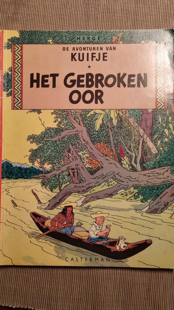 De avonturen van Kuifje - Het gebroken oor, Boeken, Ophalen