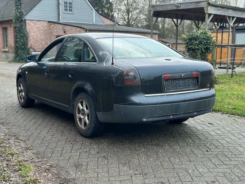 Audi A6 2.4 v6 Benzine /Automaat / 1000€ export, Auto's, Automaat, Zwart, Leder, Bedrijf