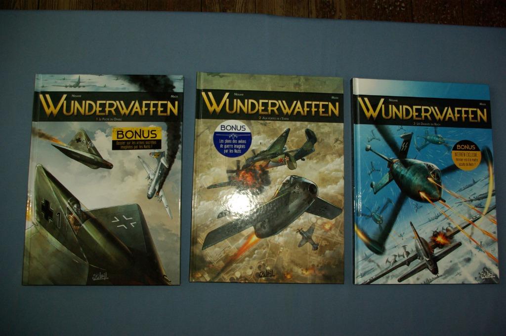BD WUNDERWAFFEN 3 premiers EO Ed Soleil *Etats neufs, Livres, BD, Plusieurs BD, Enlèvement ou Envoi, Neuf, Nolane - Maza