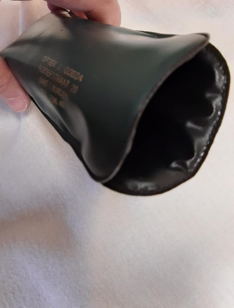 Etui bril groen , Optiek J.Gobba – brillenhoes brillenpoche, Overige merken, Gebruikt, Ophalen of Verzenden, Groen