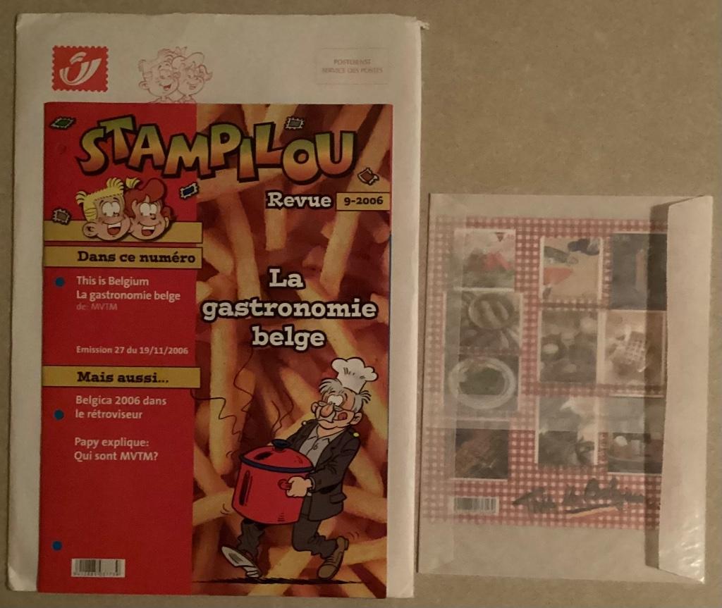 Timbres « This is Belgium » avec Revue Stampilou 9-2006, Ophalen of Verzenden, Postfris, Overige thema's