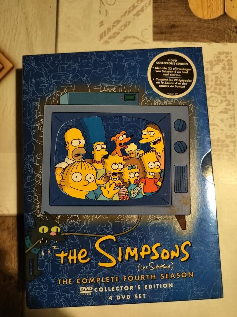 The Simpsons seizoen 4 DVD box, Ophalen