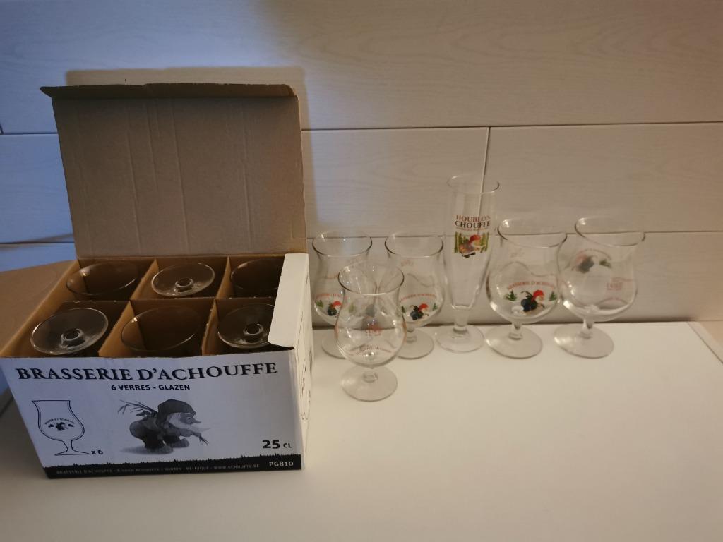 Chouffe bierglazen, Ophalen, Nieuw