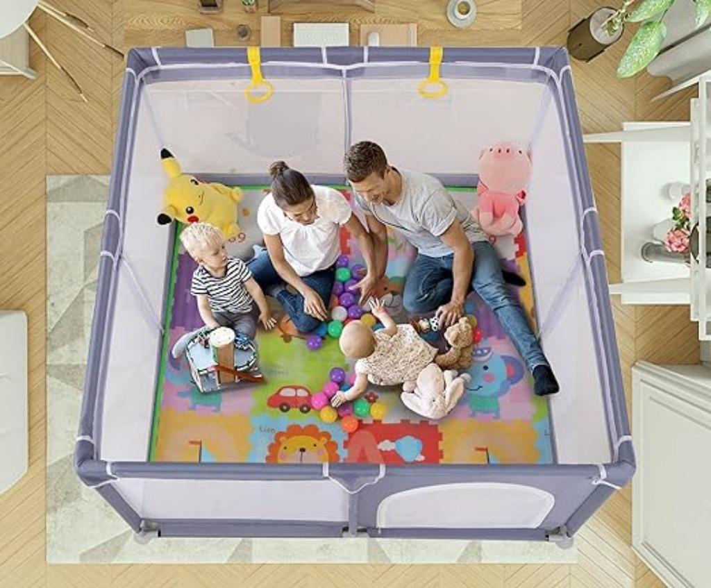 Babybox Babypark 127 x 127 cm SNELLE GRATIS LEVERING, -, Verzenden, -, Nieuw