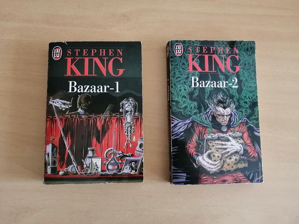 Bazaar - intégrale 2 tomes de Stephen King, Livres, Fantastique, Enlèvement ou Envoi