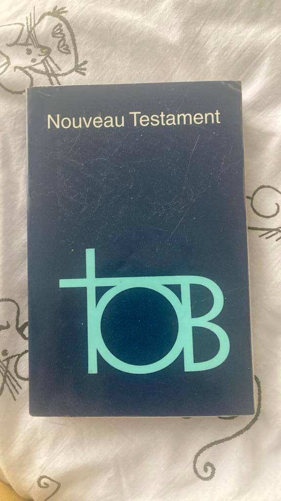 Nouveau testament, Tob, Livres, Enlèvement ou Envoi, Comme neuf