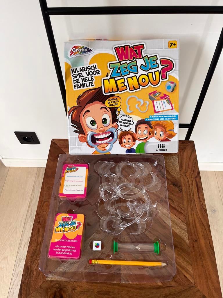 Bordspel wat zeg je me nou?, Enlèvement, Comme neuf