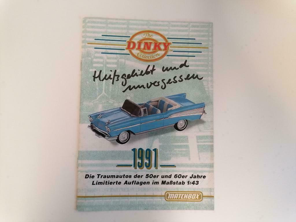 Dinky Matchbox Catalogus 1991, Hobby en Vrije tijd, Ophalen of Verzenden, Zo goed als nieuw, Overige typen, Dinky Toys