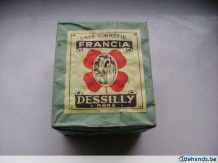 pak houten luciferdoosjes francia koffie mons namen, Gebruikt, Luciferdoosjes of -merken