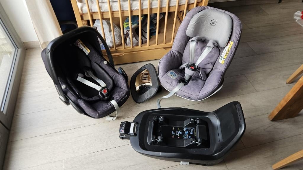 Maxi-Cosi: autostoelset voor baby's en kinderen, Kinderen en Baby's, Gebruikt, Isofix, Maxi-Cosi, Ophalen