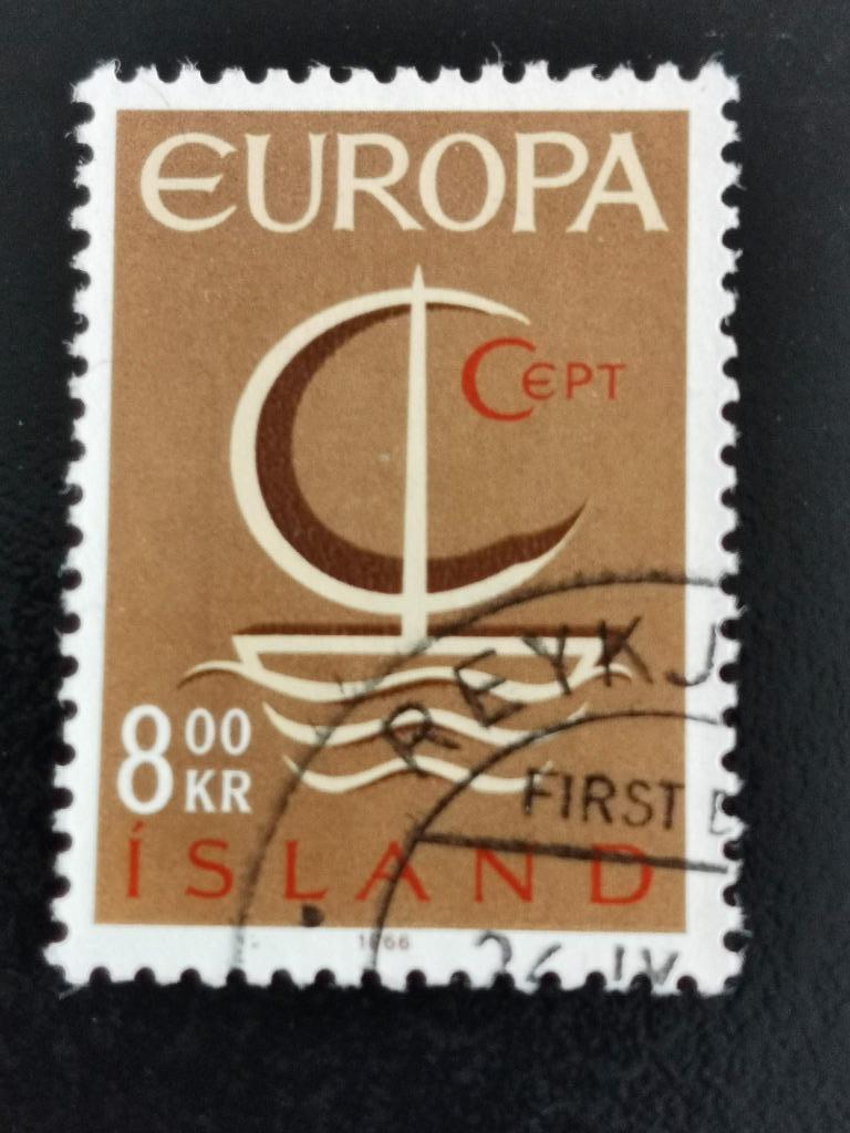 Ijsland 1966 - Europa CEPT, Ophalen of Verzenden, IJsland