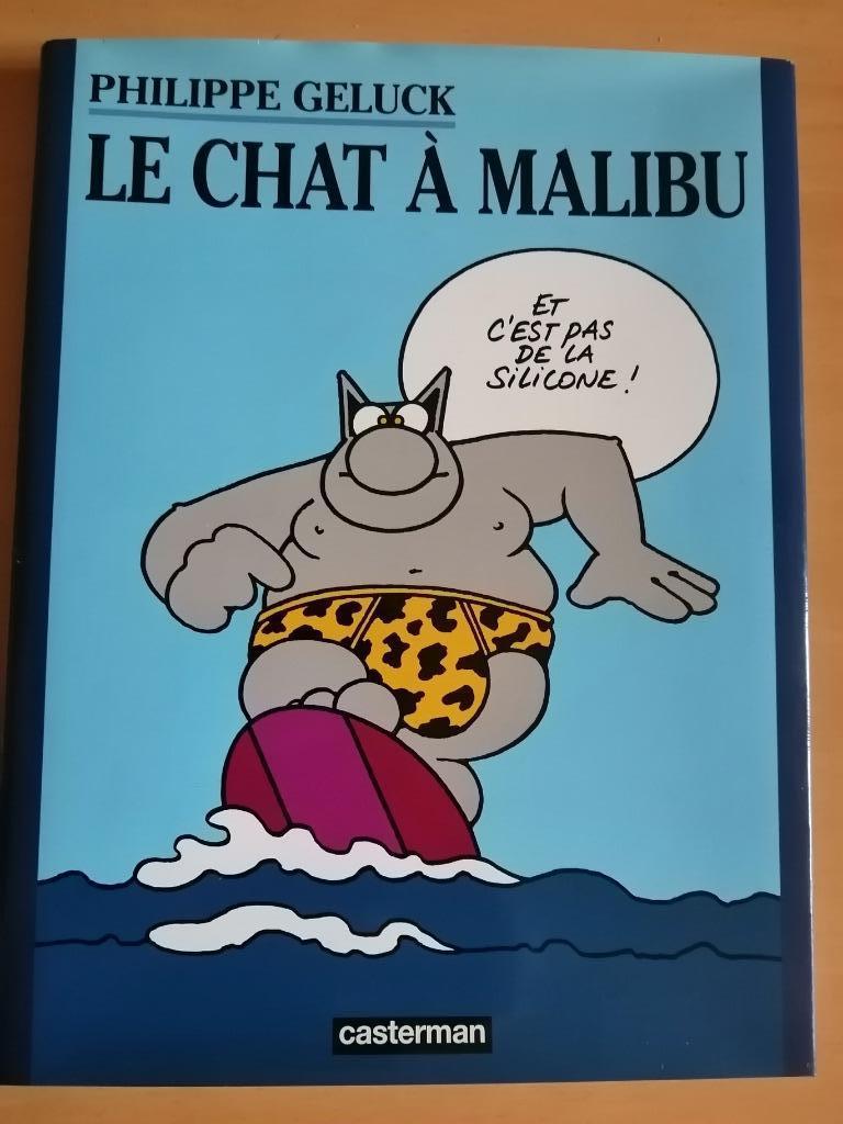 Le Chat à Malibu de Philippe Geluck, Enlèvement ou Envoi