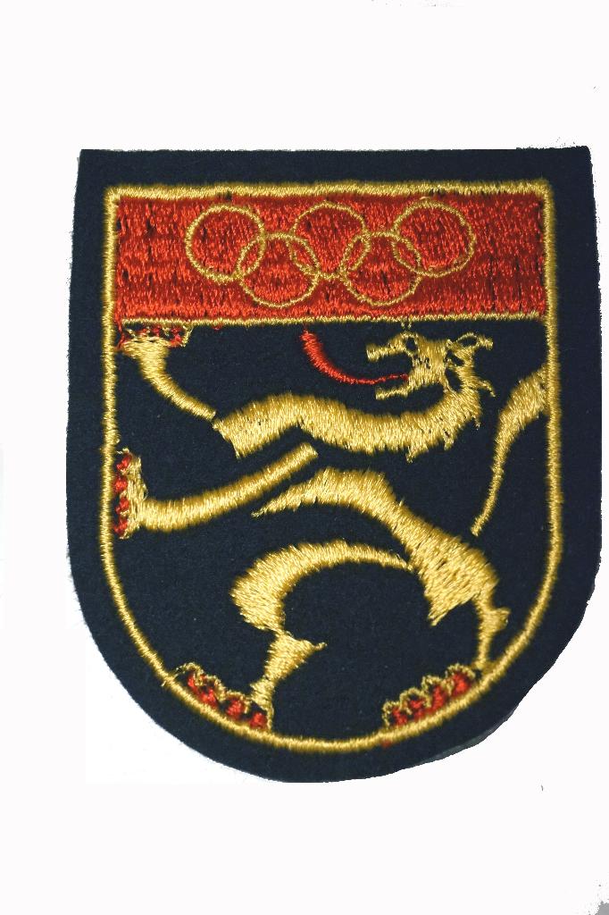 Moskou 1980 - badge Belgische Delegatie Olympische Spelen, Verzamelen, Ophalen of Verzenden, Nieuw, Sport, Button