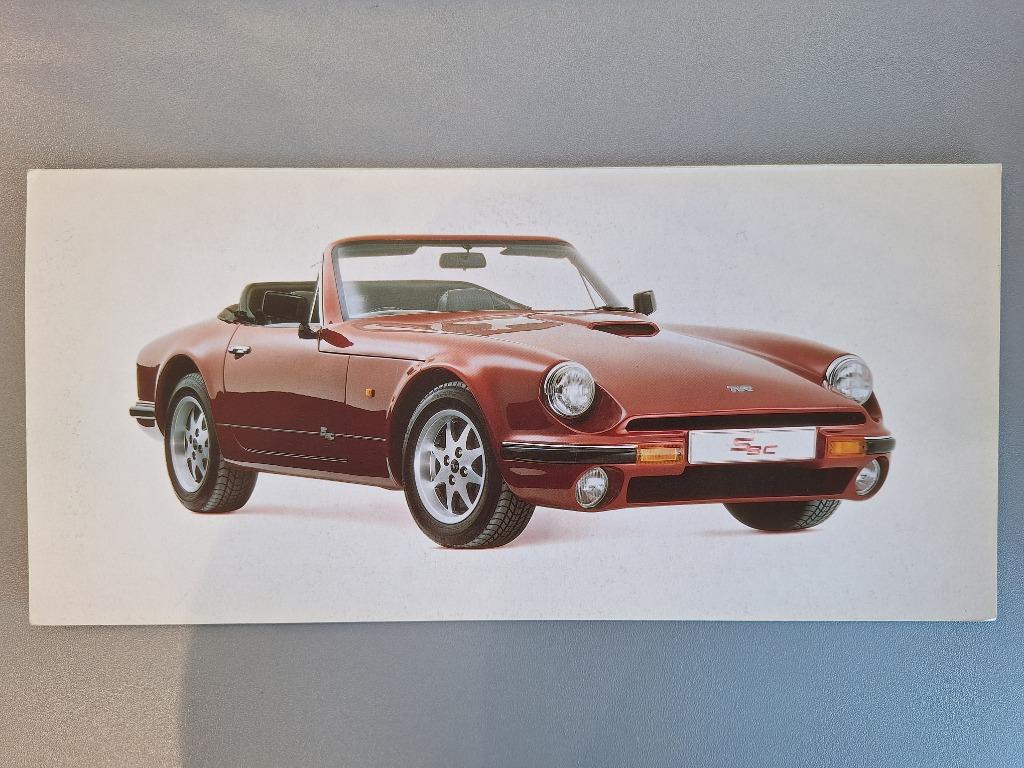TVR S3C 1991 BROCHURE DEPLIANT 4 PAGES UK TRES BON ETAT, Enlèvement ou Envoi, Utilisé, Autres marques