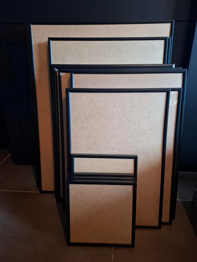 Diverse kaders, Huis en Inrichting, Woonaccessoires | Lijsten, Ophalen, Zo goed als nieuw, Kunststof