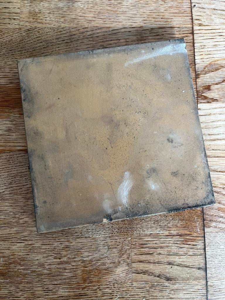 Beige cementtegels   Made in belgium, Doe-het-zelf en Bouw, Ophalen, Nieuw, Vloertegels