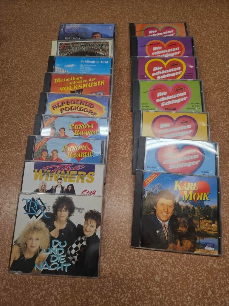 CD's Duitstalige muziek, CD & DVD, Enlèvement ou Envoi, Comme neuf