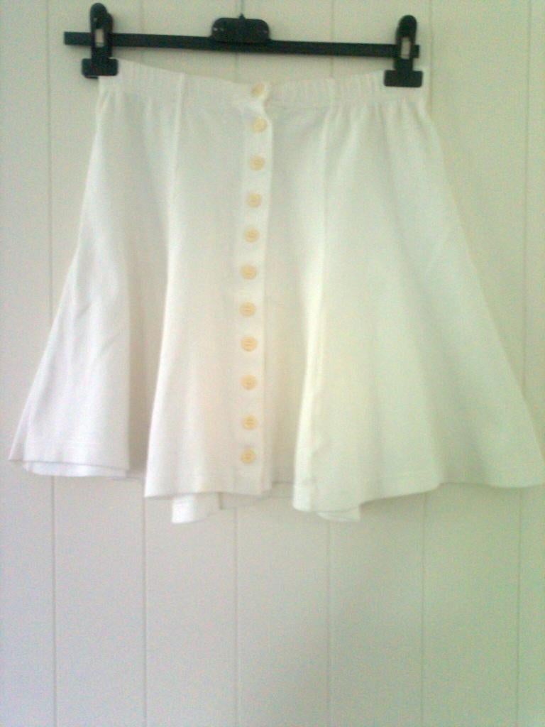 Jupe courte d’été blanche POIVRE BLANC, Verzenden, Wit, Gedragen, Boven de knie