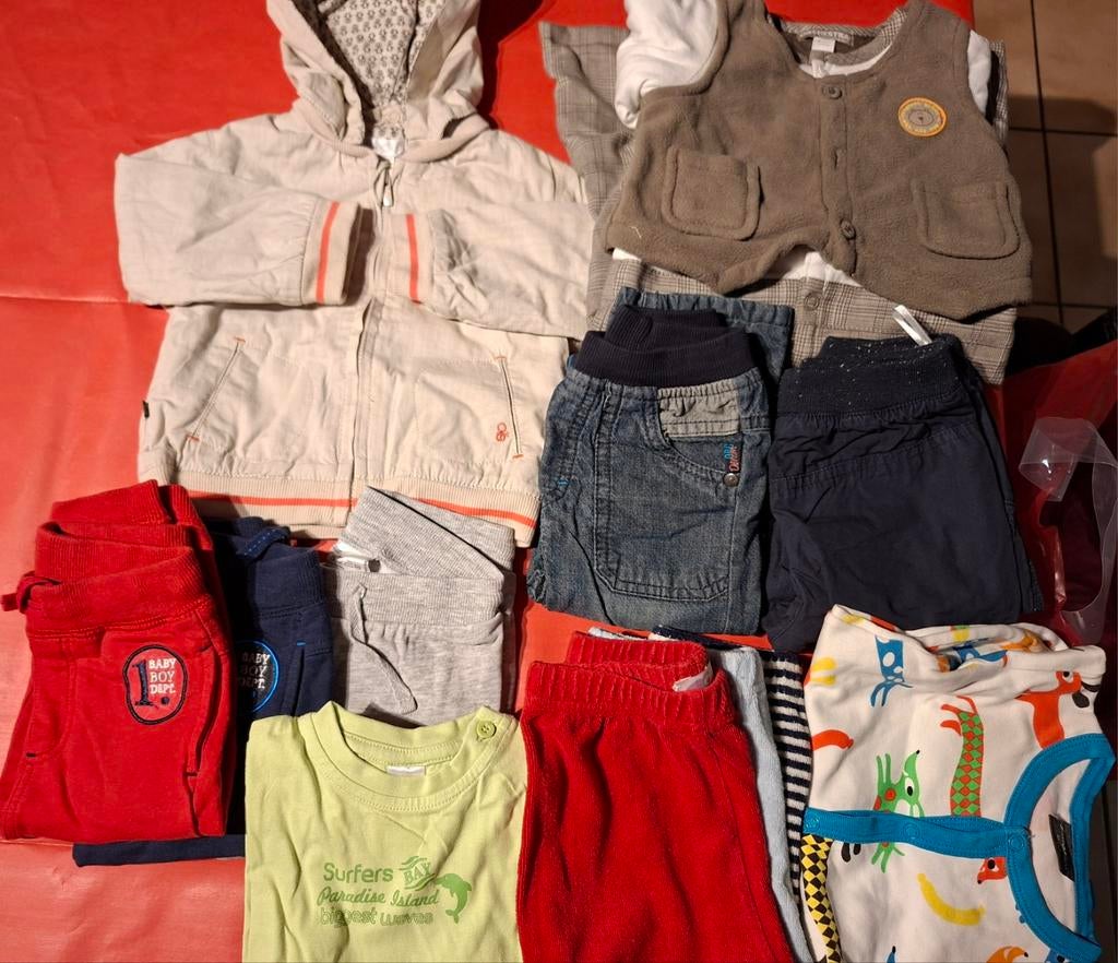 Lot vêtements garçon taille 74, Ophalen of Verzenden, Jongetje