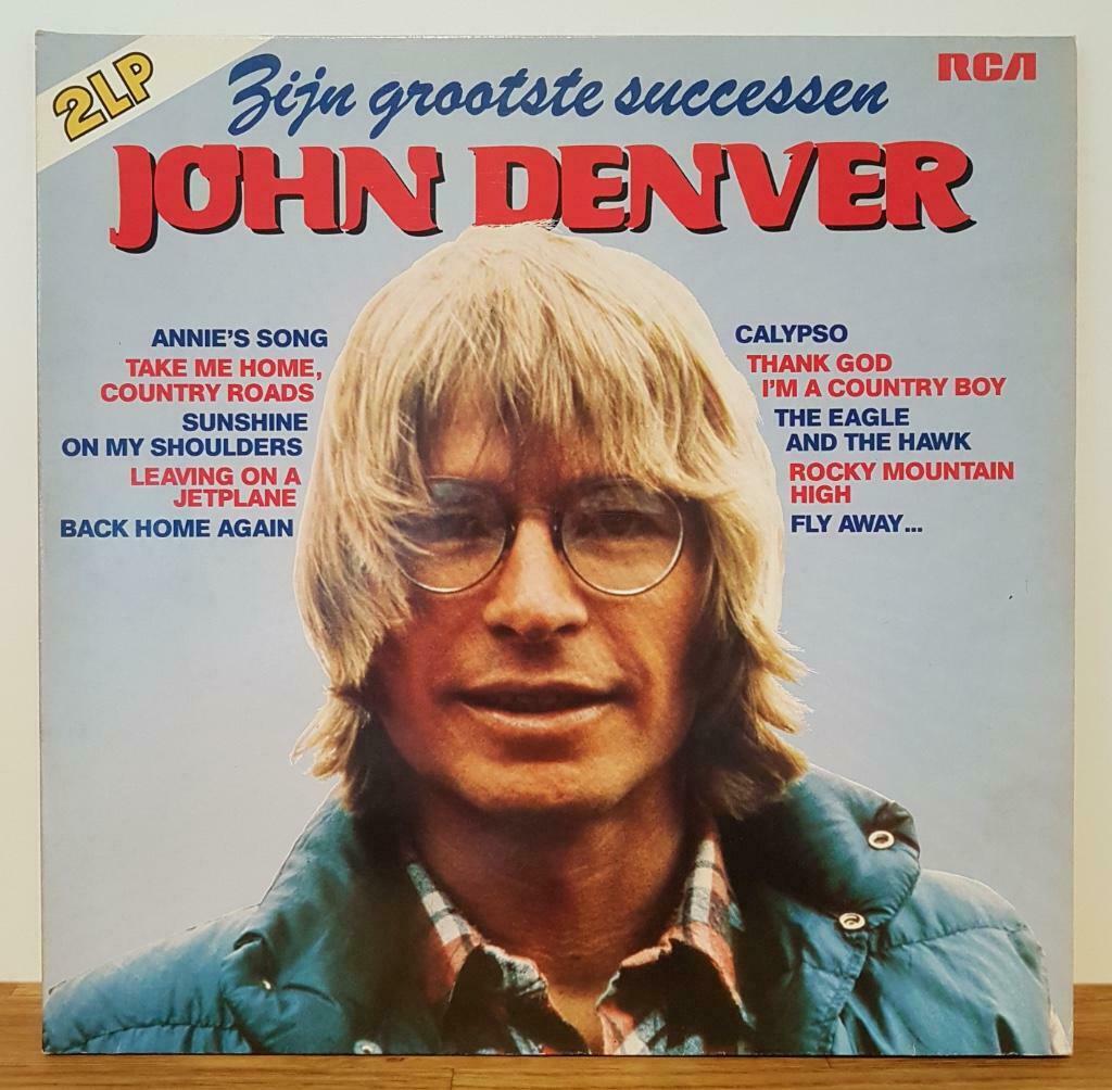LP John Denver, zijn grootste successen, Cd's en Dvd's, Vinyl | Rock, Ophalen of Verzenden, 12 inch, Singer-songwriter
