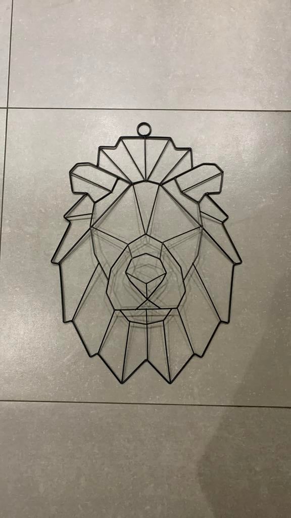 Metalen wanddecoratie, Enlèvement, Comme neuf