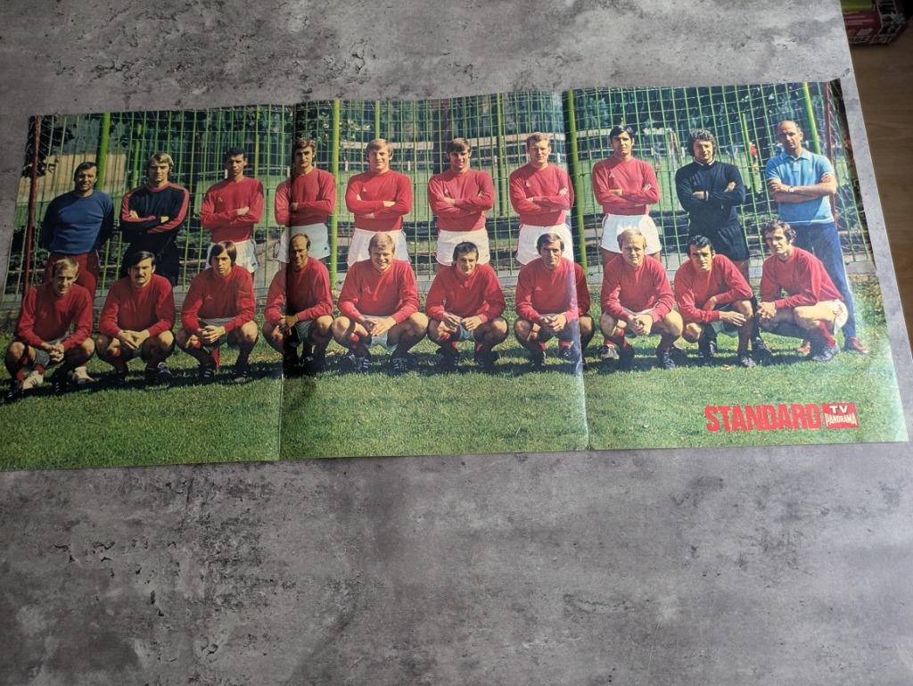 AFFICHE DE FOOTBALL STANDARD HATCH TV PANORAMA DÉBUT DES ANN, Envoi