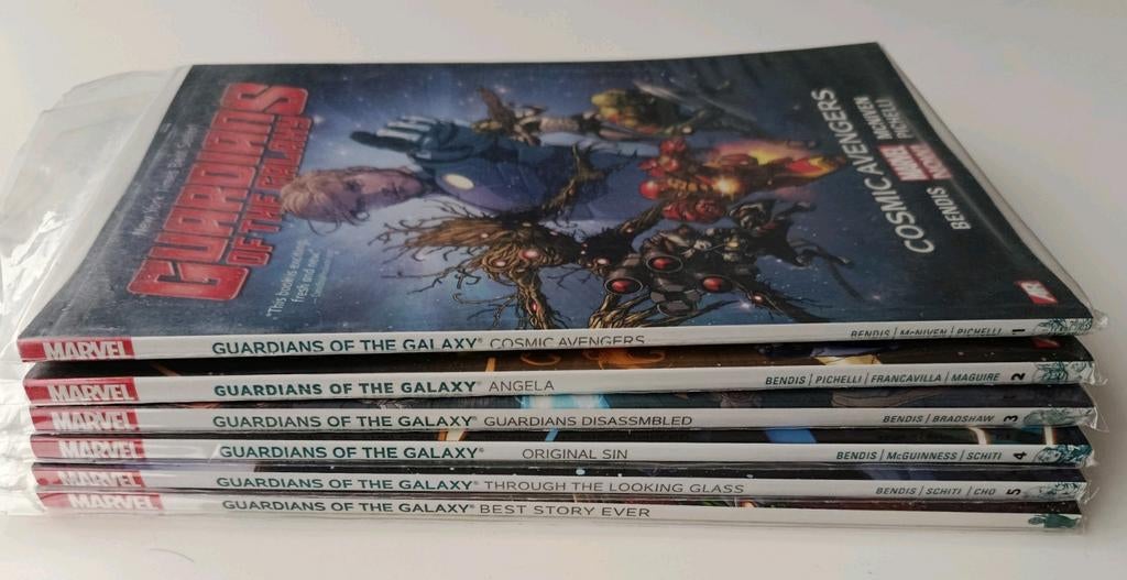 Marvel Guardians of the Galaxy volume 1-5 + Best Story Ever, Boeken, Ophalen of Verzenden, Zo goed als nieuw